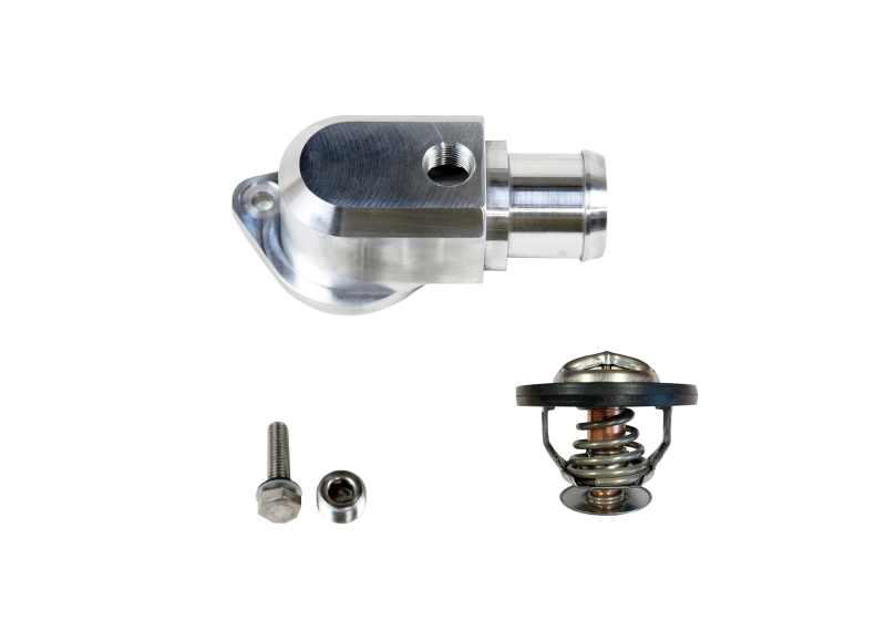 Jeep Trackhawk Thermostat - Granatelli Motor Sports - Billet Thermostat Housing w/ 180 Deg Thermostat - `18-`19